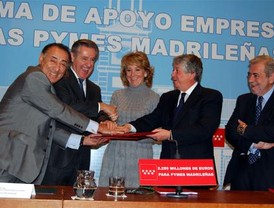 Acuerdo entre Caja Madrid, Cámara de Comercio y CEIM para financiar las pymes