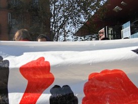La marcha 'indignada' contra el capitalismo toma Madrid