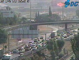 Tráfico sin incidencias en este caluroso jueves