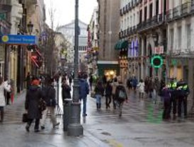 Los peatones toman el centro de Madrid