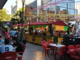 El barrio de Goya celebra las fiestas de las santas Justa y Rufina