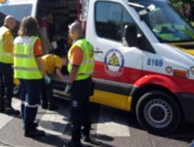 Tres policías heridos por arma blanca tras un tiroteo en Madrid