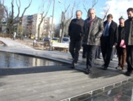 Alcorcón inaugura el parque de la calle Polvoranca, que contribuye a la mejora del entorno urbano