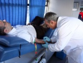 Suben las donaciones de sangre en Madrid