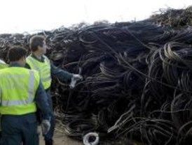 Detenidas 55 personas por robar más de 20 toneladas de cable de cobre