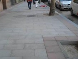 Terminan cuatro obras peatonales