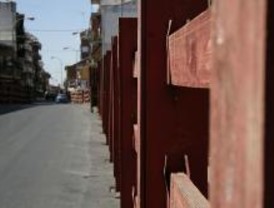 Detrás de las talanqueras en San Sebastián de los Reyes
