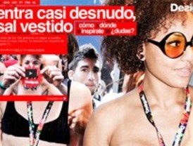 Ropa gratis en la calle Fuencarral