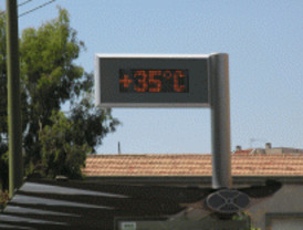 Los termómetros rondarán este martes los 36 grados