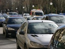 Un accidente en la Calle 30 ralentiza el tráfico en la capital