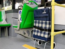 Carritos, maletas y bicis se podrán meter en el autobús a partir del día 20