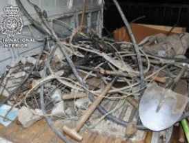 Detenidas 23 personas por el robo de cobre