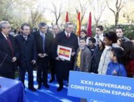 Madrid dedica unos jardines a la Constitución Española