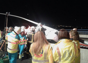 Dos hombres fallecen en un accidente en la M-45