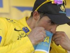 Contador arrancó la 'locomotora' y es líder del Tour de Francia