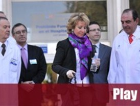 Aguirre sale del hospital 'con mucho ánimo' para recuperarse del cáncer
