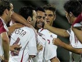 La selección española de Fútbol se mantiene viva
