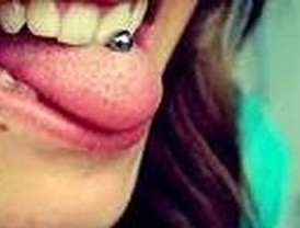 Los piercing en la boca provocan problemas
