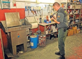 La Guardia Civil cerró 238 talleres ilegales en 2014