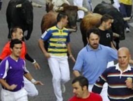 El primer encierro de las fiestas de Fuenlabrada transcurre sin incidentes