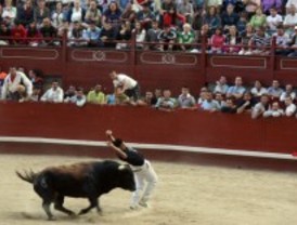 Siete heridos leves en los encierros de Leganés