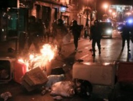 La manifestación acaba con cargas y carreras por Sol, Tirso y Lavapiés