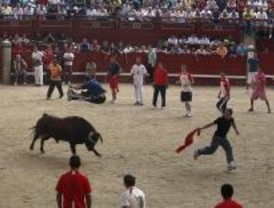 Dos heridos leves por contusiones en el último encierro de las fiestas de Leganés