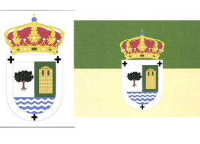 Redueña estrena bandera y escudo