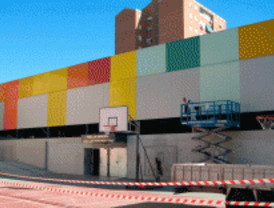 Reforma estival de colegios en Moratalaz