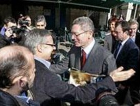 Blanco califica de 'irónica' su frase a Ruiz-Gallardón