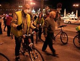 Marcha ciclista por una mejor movilidad en Madrid