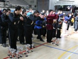 Leganés acoge el campeonato de Madrid de kung fu