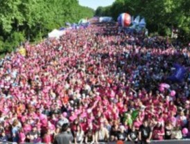 22.000 participantes en la Carrera de la Mujer