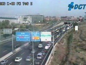 Mucho tráfico en el interior de la ciudad