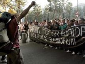 Marcha a Madrid contra la reforma de la ley de extranjería