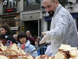 Chocolate y roscón se repartirán este lunes en Sol