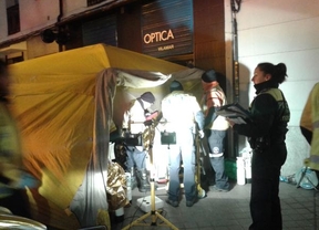 Atendidas 16 personas por inhalación de humo en el incendio de una vivienda