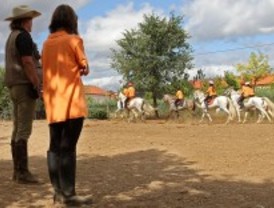 Terapia equina para niños