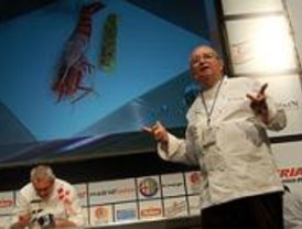 Arzak cautiva en madridfusión por su maestría y su "volcán de aromas"