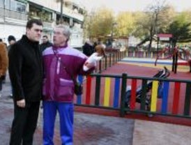 Inauguración de la remodelación del barrio de Zarzaquemada en Leganés
