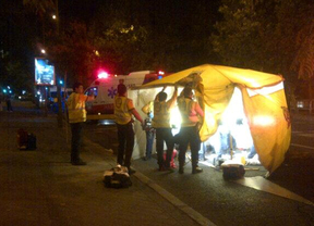 Una mujer, en estado grave tras ser atropellada en frente de la ermita de San Antonio de la Florida