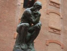 'El pensador' de Rodin, en el centro de Madrid