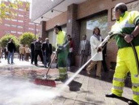 El Plan de Limpieza Integral llega a las calles de Vicálvaro
