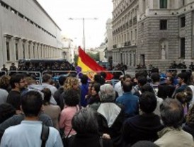 Los convocantes del 23-O no pedirán permiso para rodear el Congreso