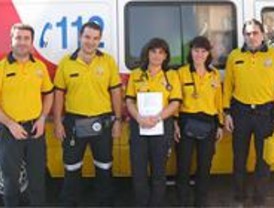Una mujer da a luz a una niña en una ambulancia en Latina