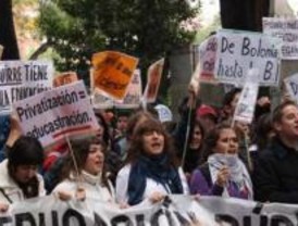 Finaliza el encierro de 40 profesores en Leganés para negociar la política educativa