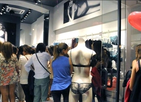 Todo preparado para la Vogue Fashion's Night Out