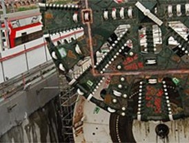 La tuneladora del AVE ya está en Chamartín