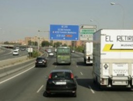 Tráfico en la M-40 por dos accidentes