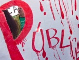 La 'marea verde' inunda el centro